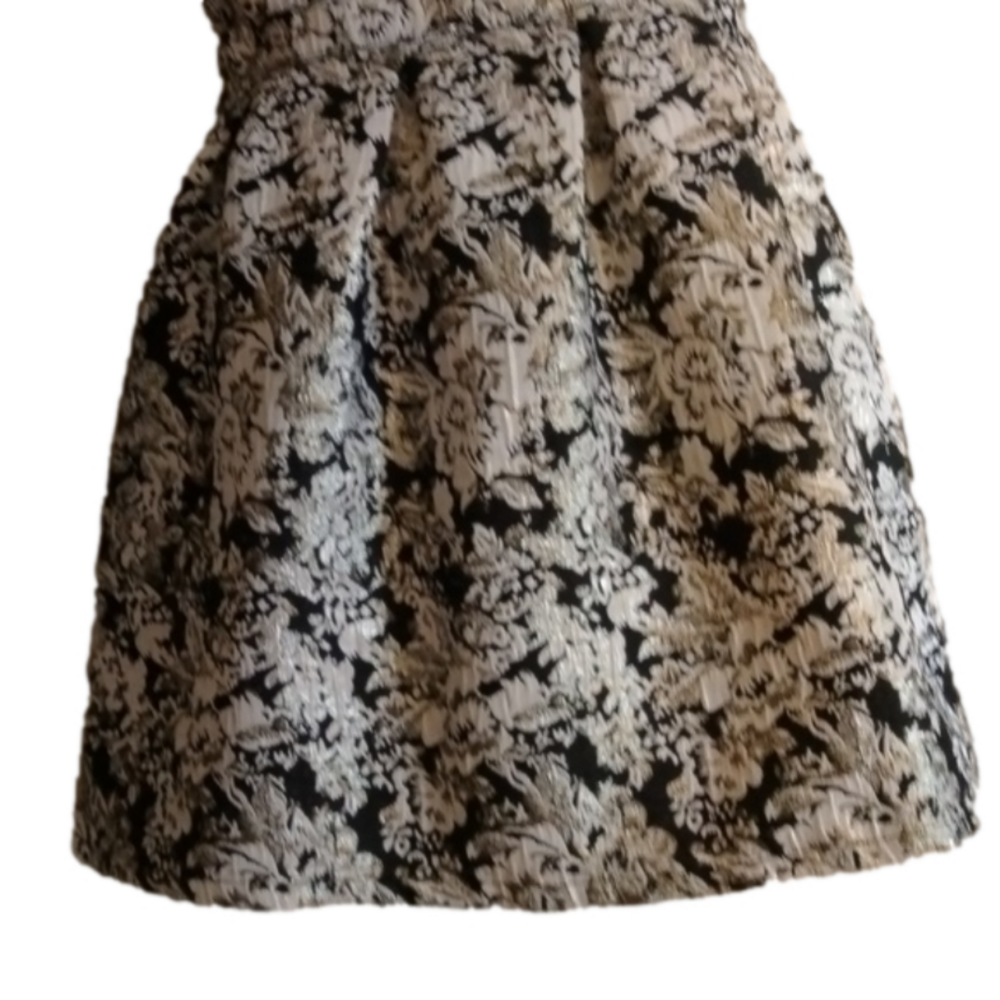 Abercrombie & Fitch Black and silver size small dress. Supercute style! - Picture 3 of 13